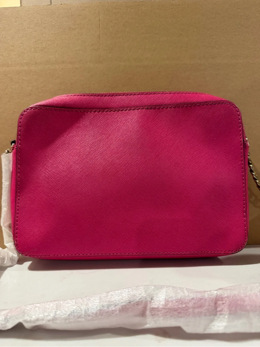 Michael Kors Women's Jet Set Item Crossbody Bag (Berry)